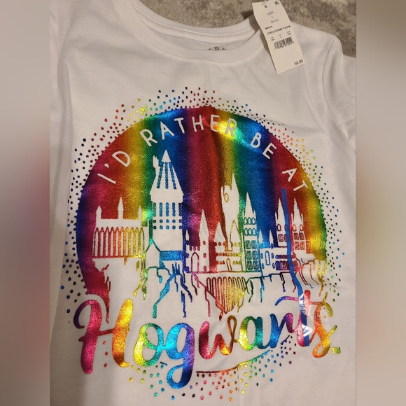 Girls Hogwarts Harry Potter Shirt - Picture 2 of 2